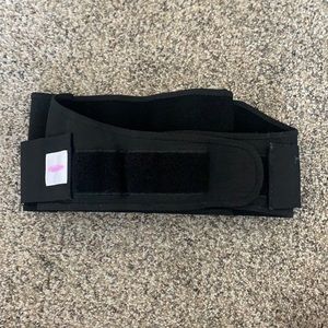 Black Velcro Maternity Pregnancy Back Support Belt